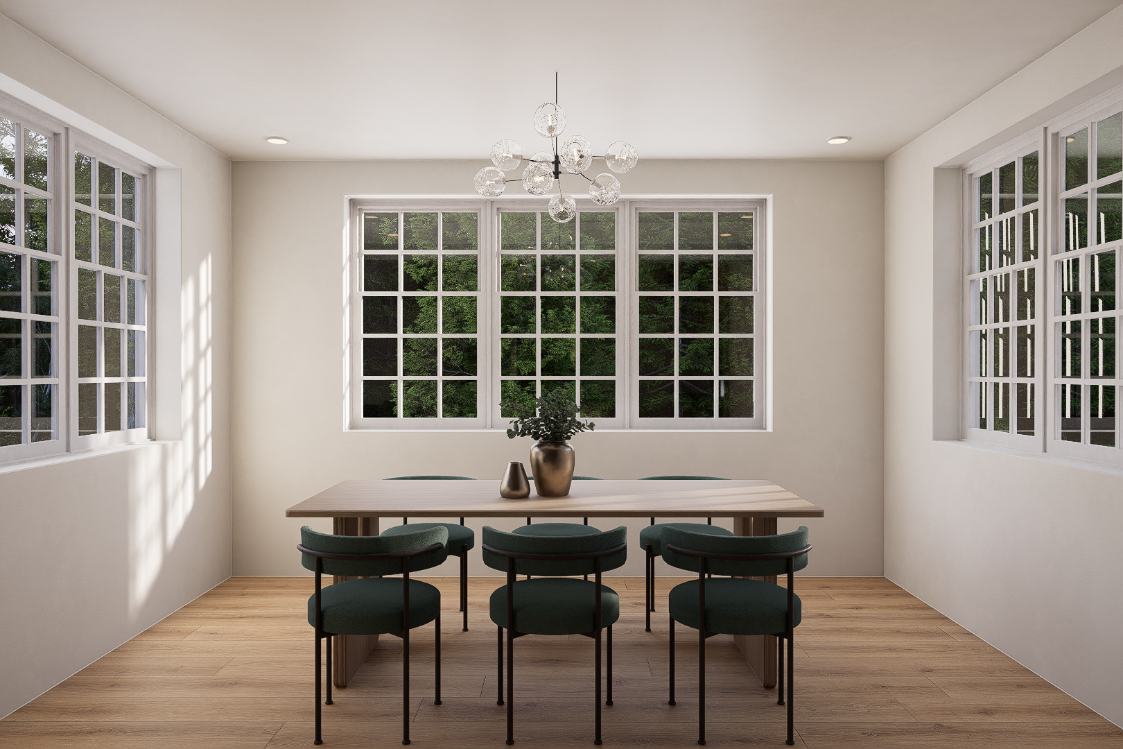 Dining room rendering