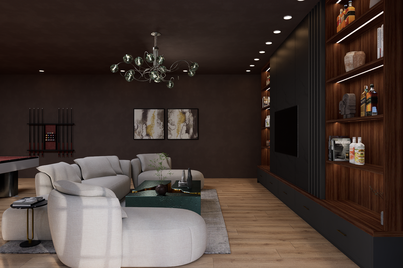 Games room rendering