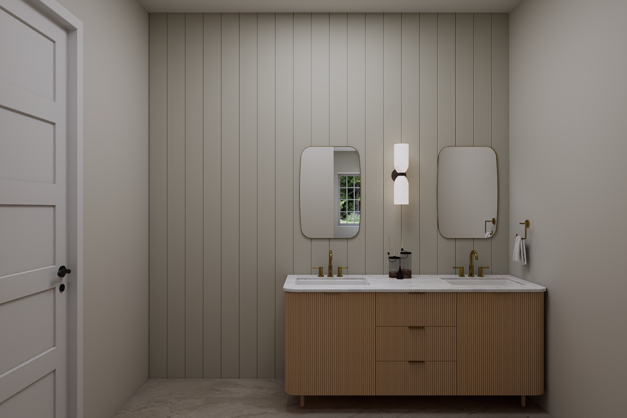 Lower bath perspective